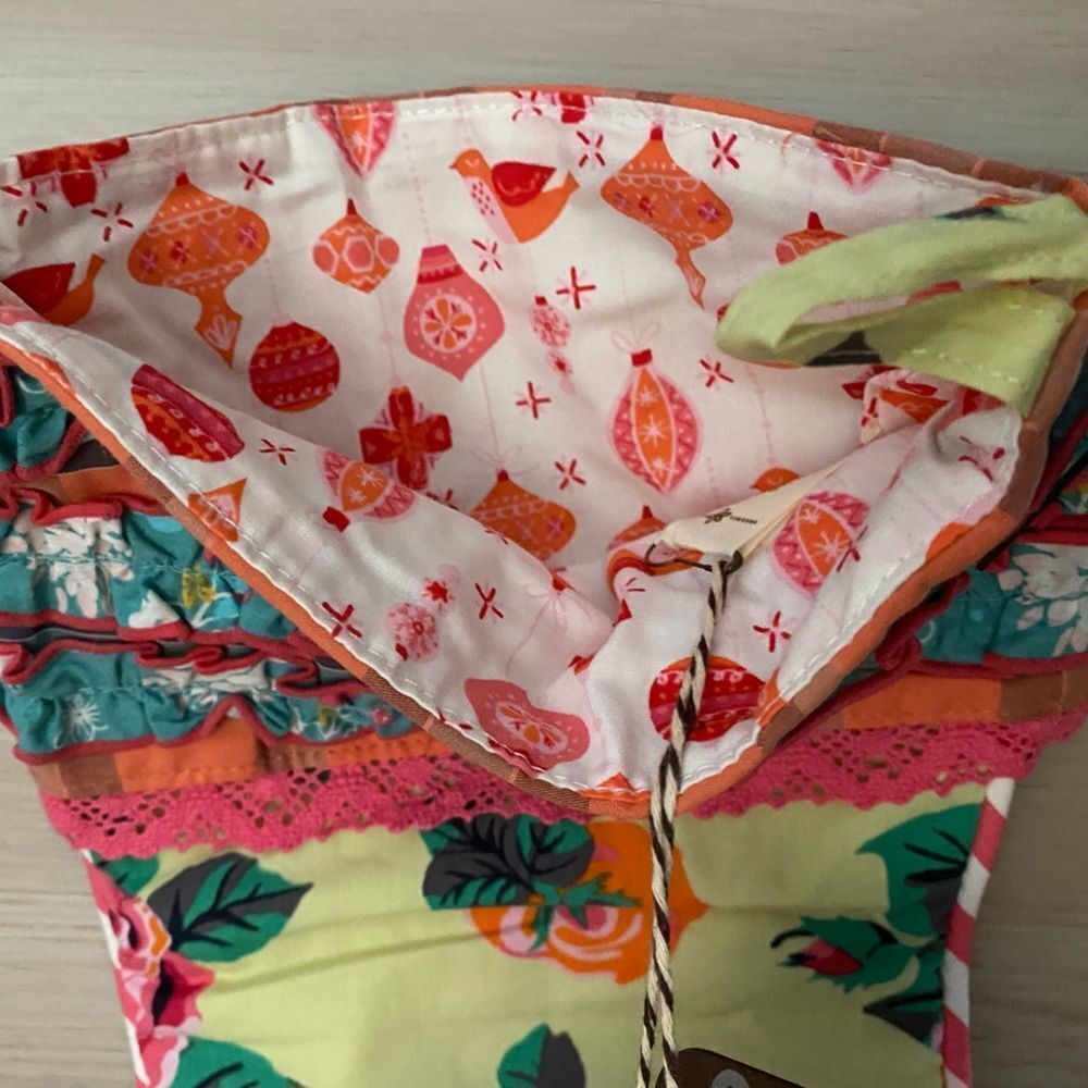 Matilda Jane Ruffled Floral Christmas Stocking - Picture 5 of 7